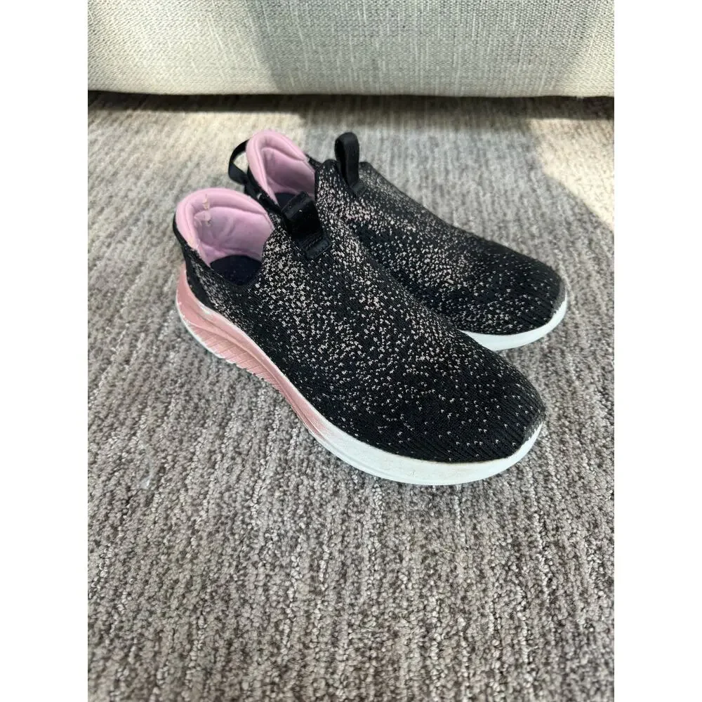 Girls Skechers Slip On Sneakers - Picture 3 of 9